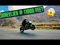 SUPERBIKE WHEELIES @ 11000 FEET ABOVE SEA LEVEL😱🤯 || EPISODE - 10