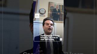 Gaetz Says He'll Keep Bringing Up Vote To OUST McCarthy