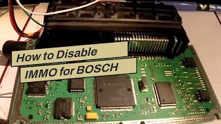 How to Disable IMMO for BOSCH ME7.9.7 China Cars