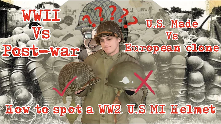 Hur man identifierar en äkta WW2 M1-hjälm jämfört med en efterkrigshjälm