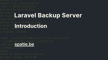 Introduction - Laravel Backup Server