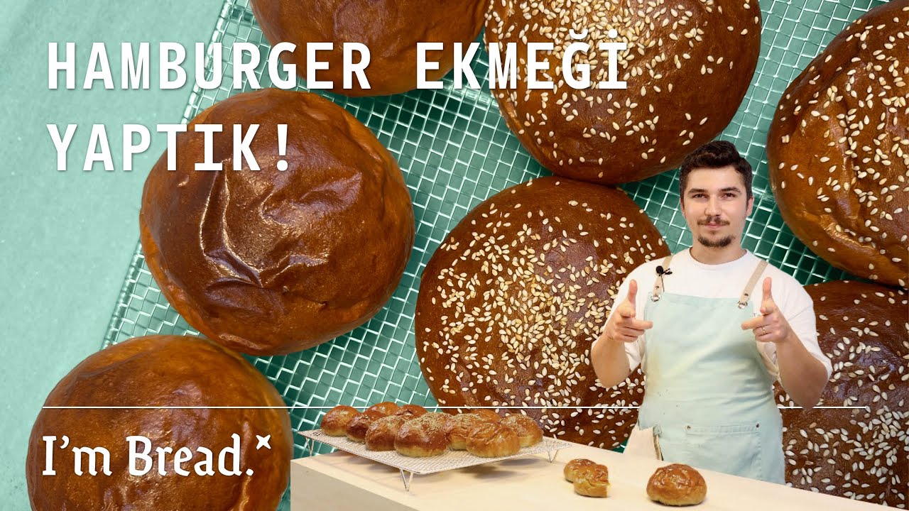 Brioche Hamburger Ekmeği Nasıl Yapılır? | Tangzhong Tekniği | Hamburger Ekmeği Püf Noktaları