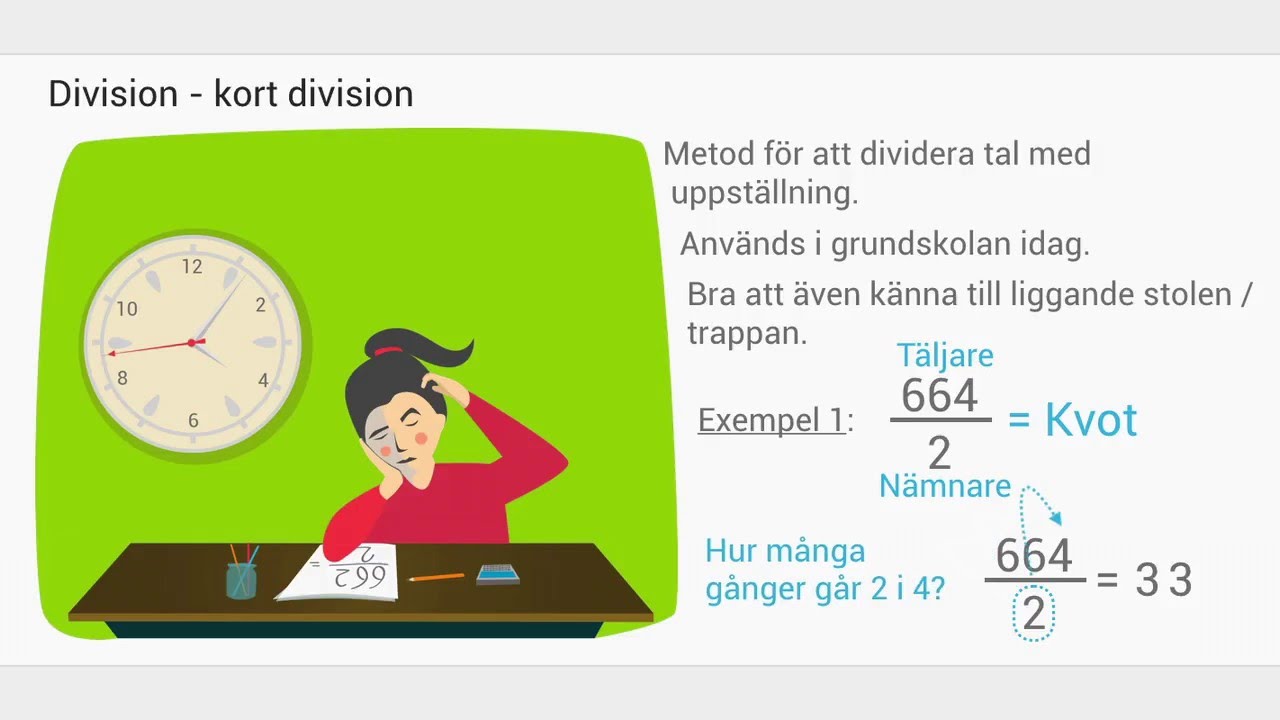 Kort Division Dividera Med Uppst llning YouTube kort-division-dividera-med-uppst-llning-youtube