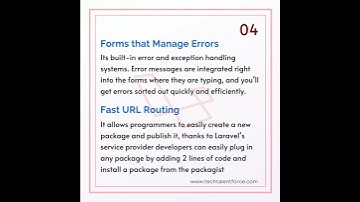 Benefits of Choosing Laravel Framework