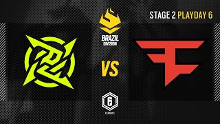 Ninjas in Pyjamas vs. FaZe Clan \/\/ LATAM League Brazil Division 2021 - Stage 2 - Playday 6