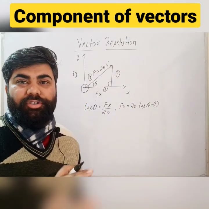components of vector !! for class 11th, 12th !! cbse/icse/state board # ...