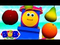 Fruits Train | Learn Fruits Name | Vegetables for Kids | Preschool Nursery Rhymes by Bob The Train
