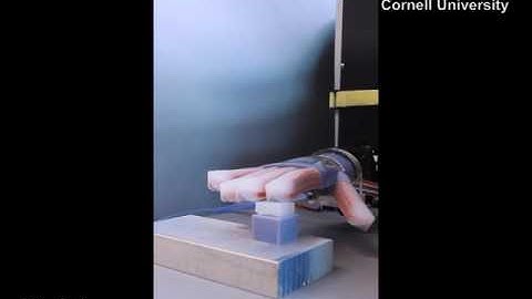 Soft robot hand - Softness detection