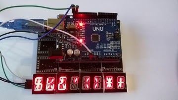 8-Digit 14 Segment AlphaNumeric 0.54" LED Display I2C Interface Ardiuno