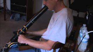 Fiver's Stereo at Apartment Music #21 didgeridoo microcassette improvisation