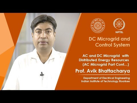 AC and DC Microgrid  with Distributed Energy Resources  (AC Microgrid Part Cont…)