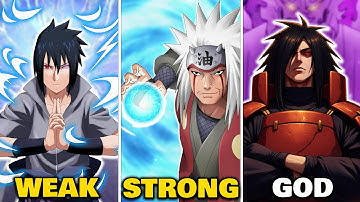 Every Stage of Chidori, Rasengan, and Susano