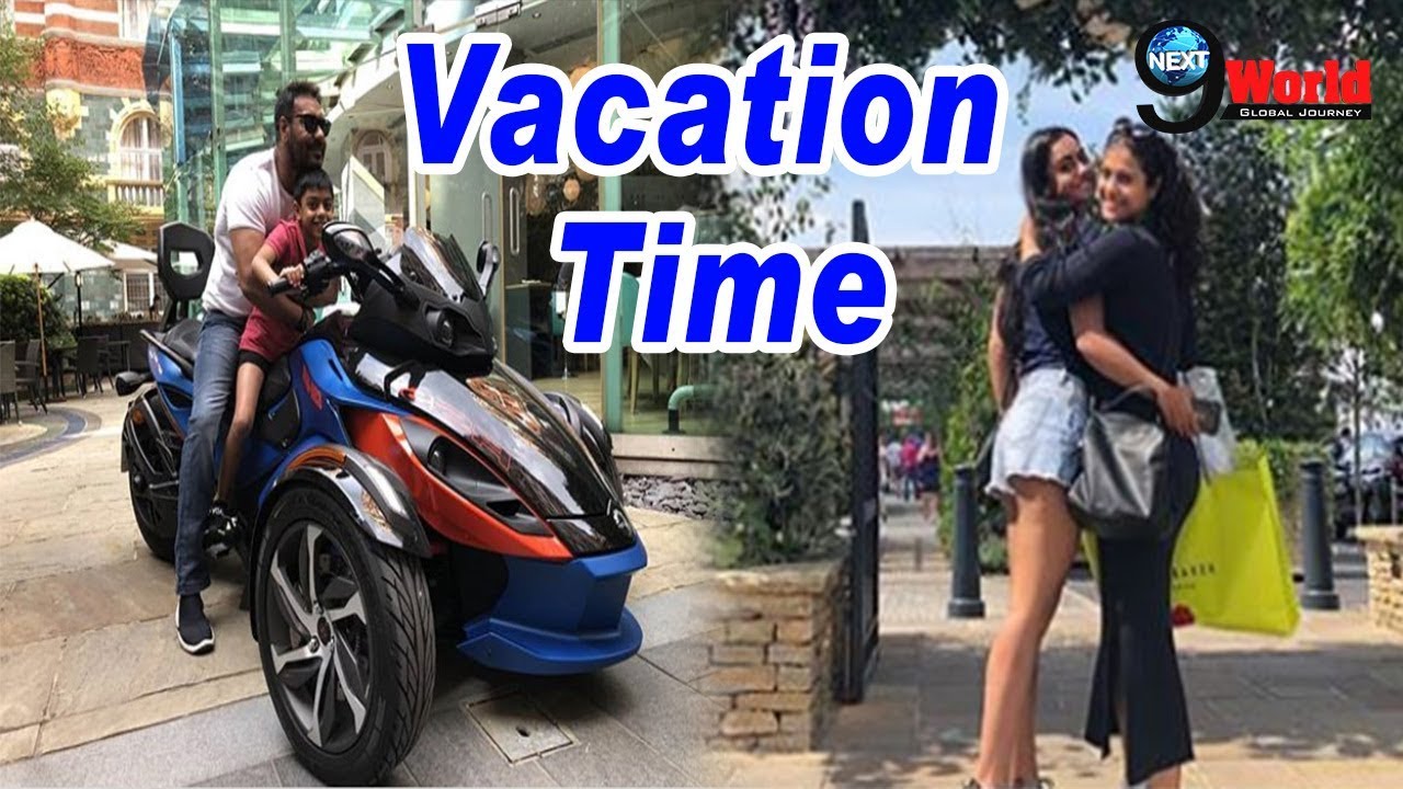 Kajol and Ajay Devgan Family Vacation Pics from London