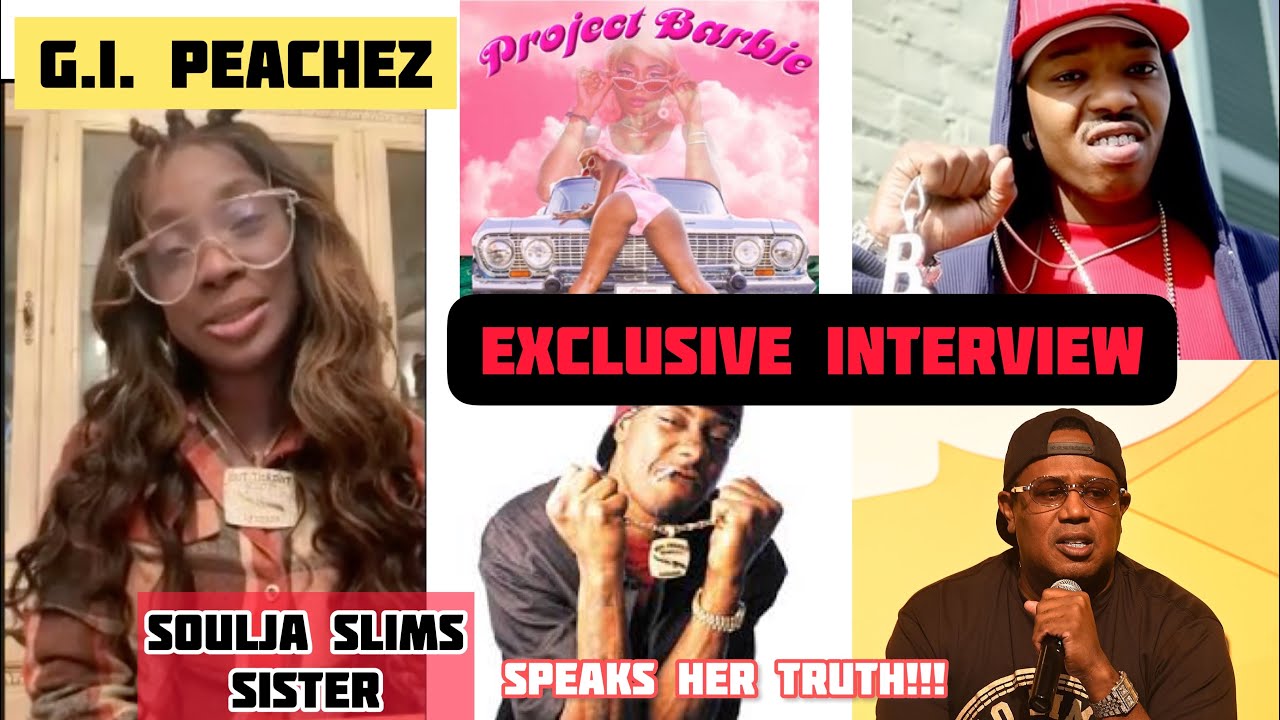 Peachezb G.I. Peachez (Full Interview) Talks Soulja Slim, Master P, Project ...
