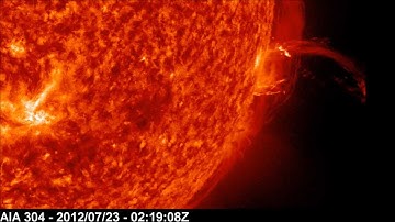 AR11520 | Strong Farside Flare (3900Km/s Velocity CME) | July 23, 2012