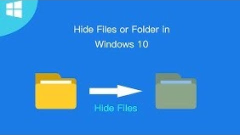 Hide Folder in Windows 10/8/7 |Helpful Trick | hide videos, Document,Image in Windows