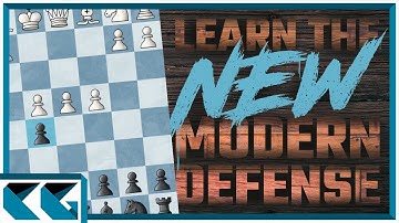 Chess Openings: Learn to Play the NEW Modern Defense!