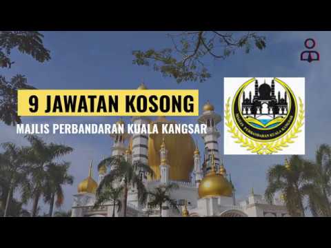9 Kerja Kosong Majlis Perbandara Kuala Kangsar | OKT 2019