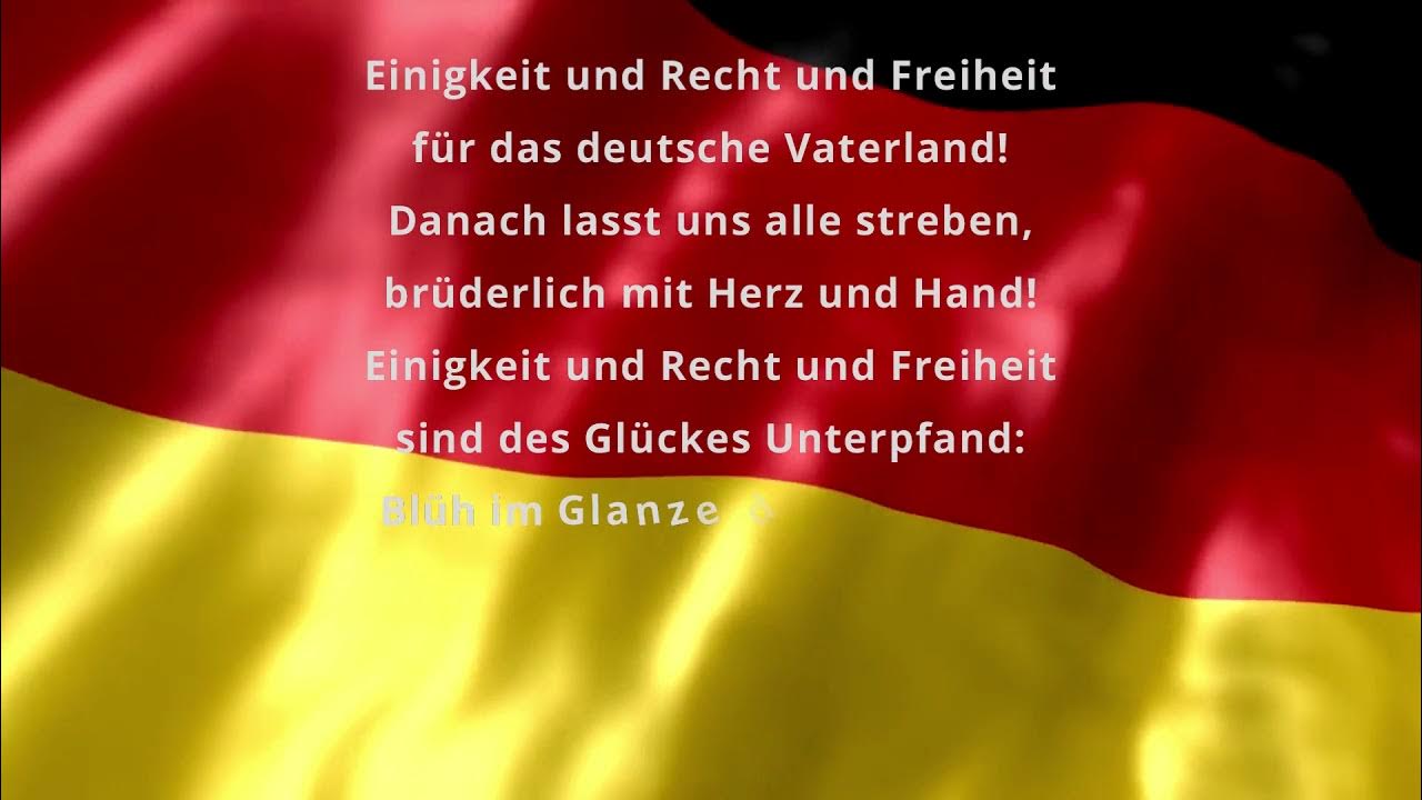 Wer Hat Die Deutsche Nationalhymne Geschrieben Deutsche Nationalhymne - Erika Camacho - YouTube