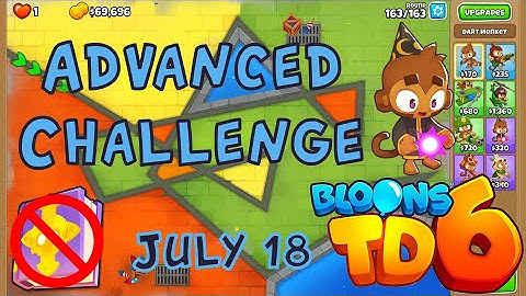 Bloons TD 6 Update NEW Advanced Challenge | Micro | No MK No Powers Used | July 18 2022