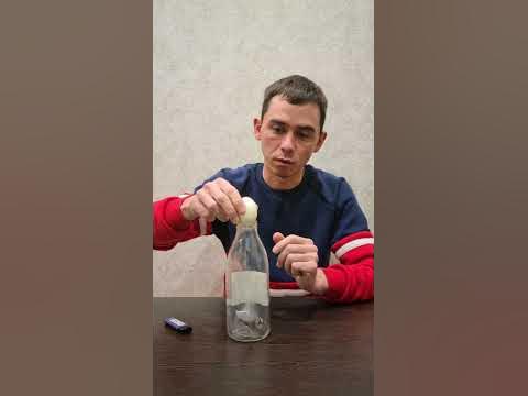 яйцо в бутылке - YouTube