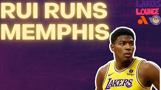 Lakers Blow Out Grizzlies Without Anthony Davis As Rui Hachimura Goes OFF