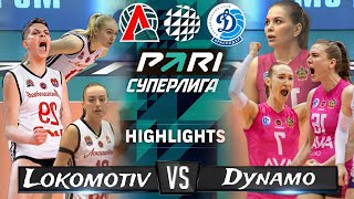 Lokomotiv Kaliningrad Vs Dynamo Krasnodar Volleyball Highlights Women's Pari Super League 2024