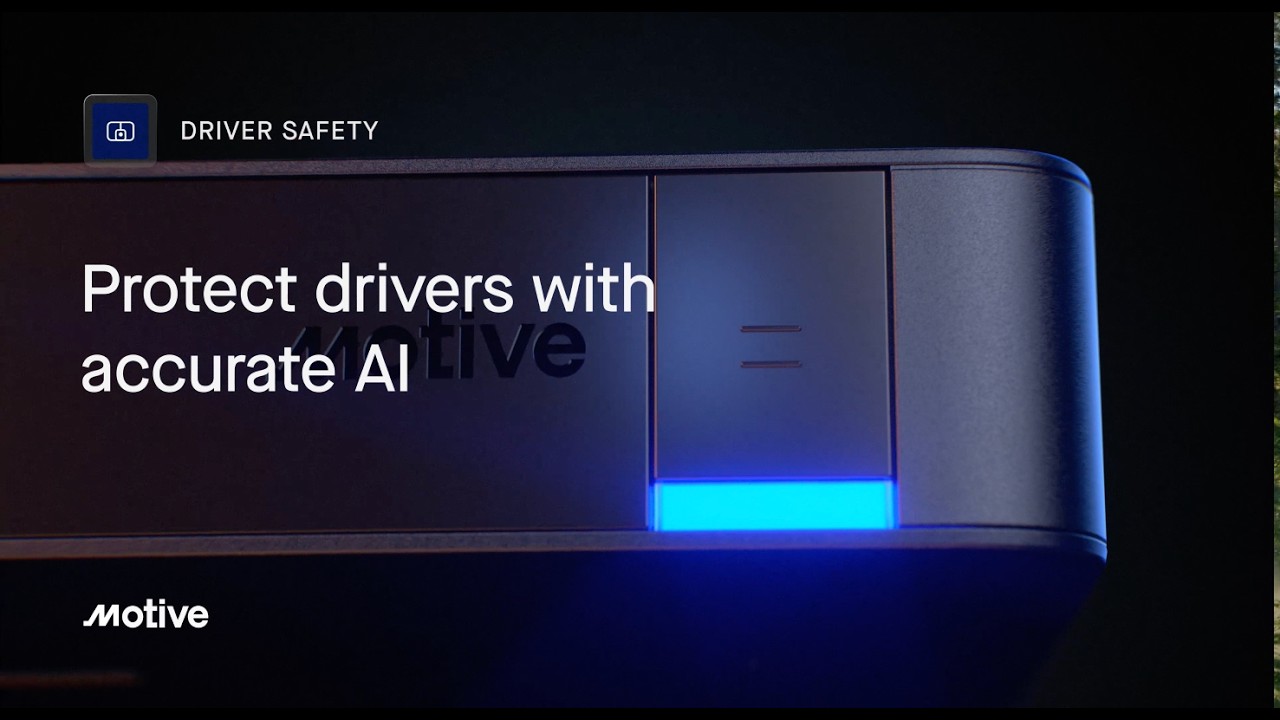 Защитите своих водителей с помощью точного искусственного интеллекта Motive.