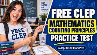 CLEP Mathematics Counting Principles Practice#CLEPMath#CountingPrinciples