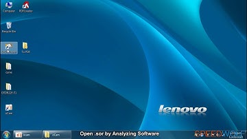 SPEEDOWLF-How to export a sor file as a pdf document