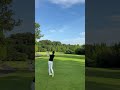 【青木香奈子】ティーショットはリズム良くサラっと👍#ドライバーショット