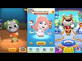 Talking Tom Time Rush Roman Tom vs Tom Gold Run Bunny Beauty Angela vs Tom Hero Dash Demon Bull Hank