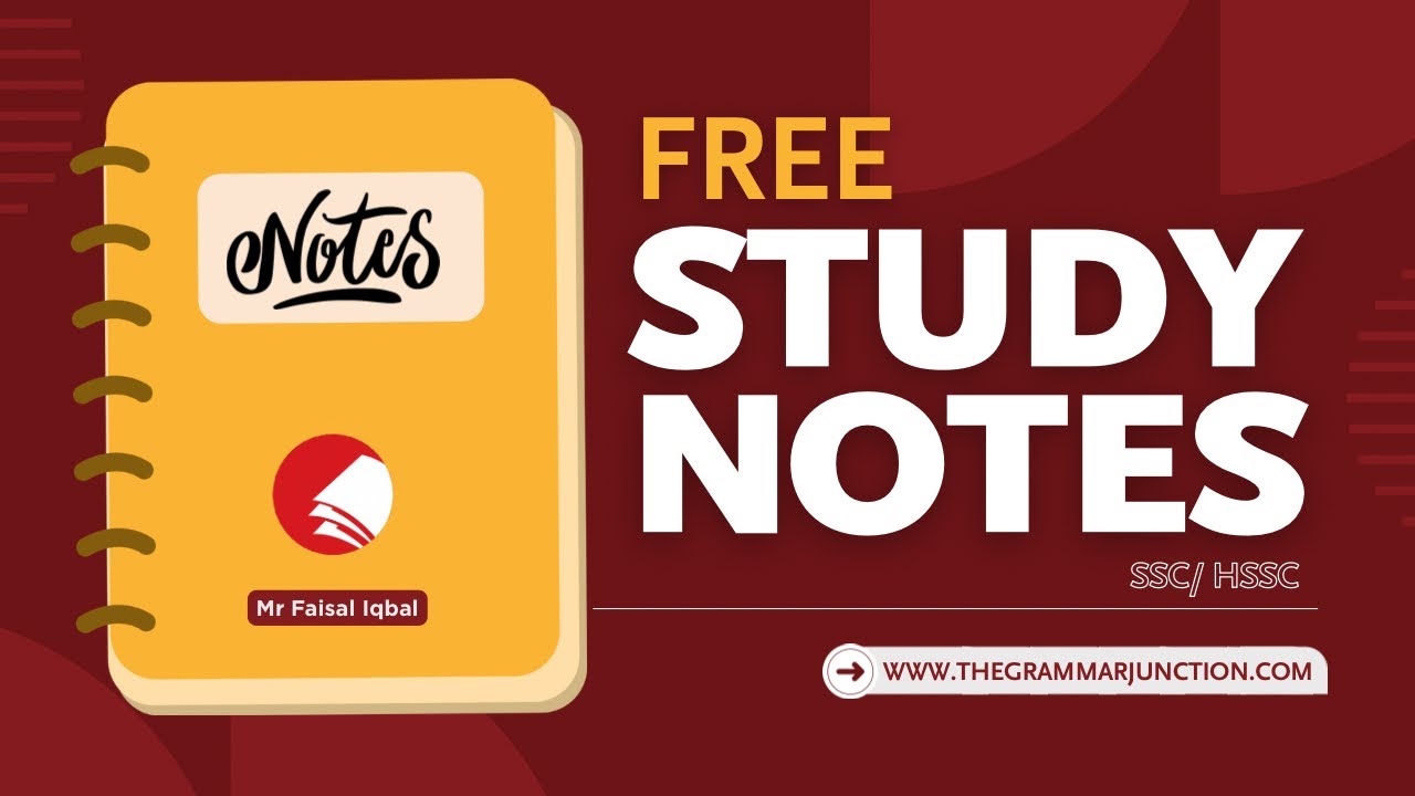 How to Access Free Notes? SSC & HSSC English Compulsory 