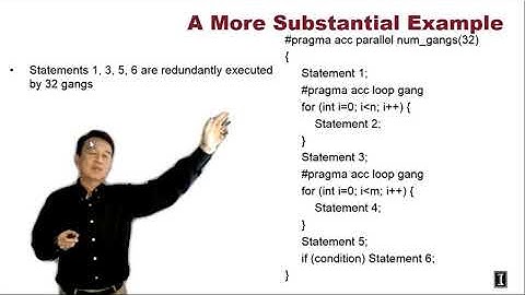 Heterogeneous Parallel Programming 7.6 - Related Programming Models   OpenACC Details