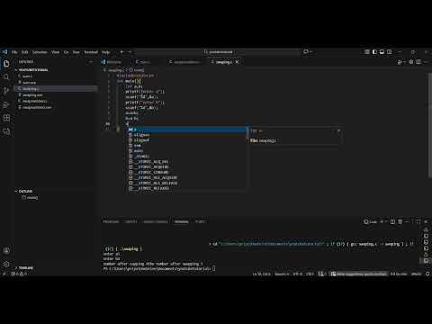 Swapping of two numbers without using a third variable