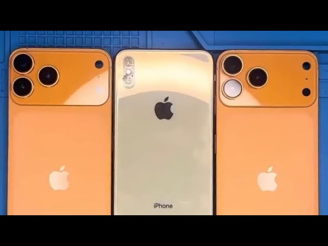 Customized iPhone XS Max to iPhone 17 Pro Max 🤯 - YouTube