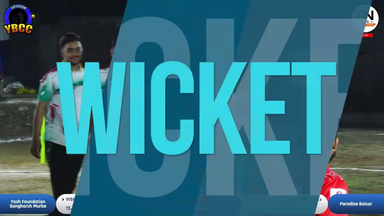 YASH FOUNDATION SANGHARSH MURBE VS PARADISE BOISAR ||  Y.B.C.C CHASHAK 2026