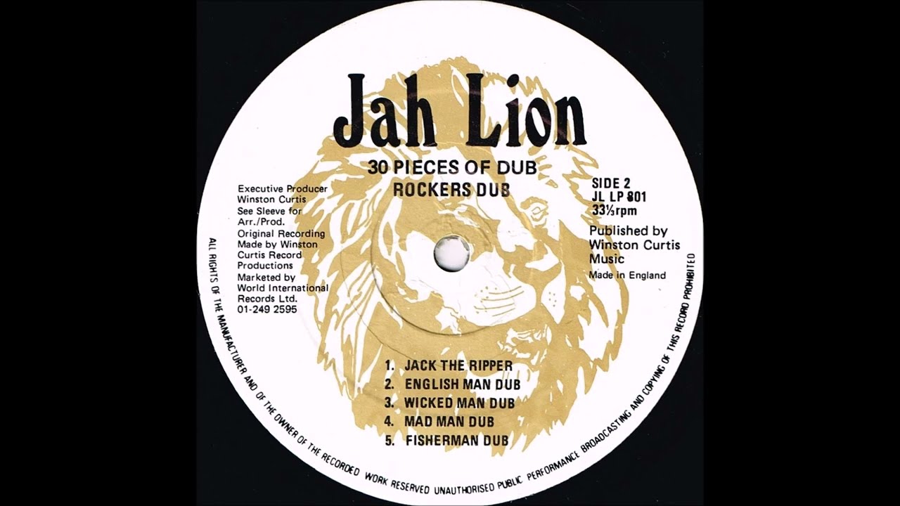 Selassie I Rockers - Jack The Ripper - LP Jah Lion 1983 - KILLER