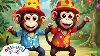 Monkeys - Rhymes - Learn at Home - Listening Activity