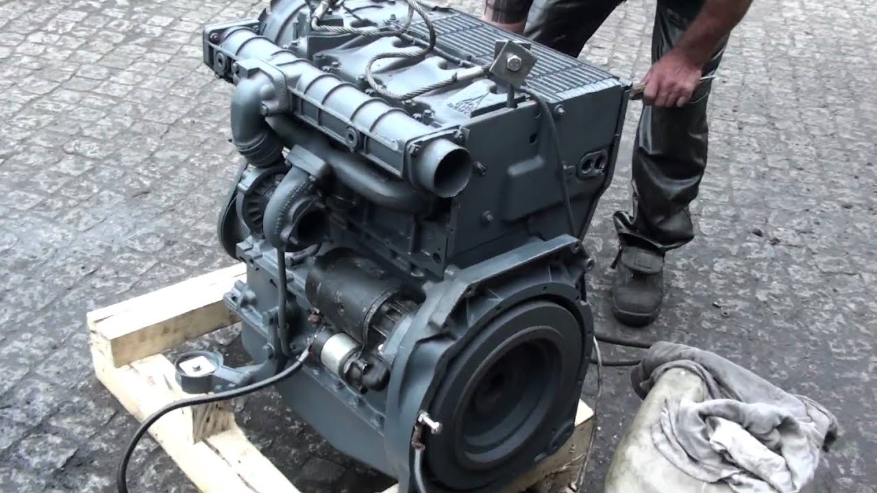 DEUTZ BF4L1011T TECHMAX HD - YouTube