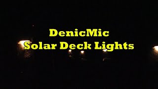 DenicMic Solar Deck Lights Review