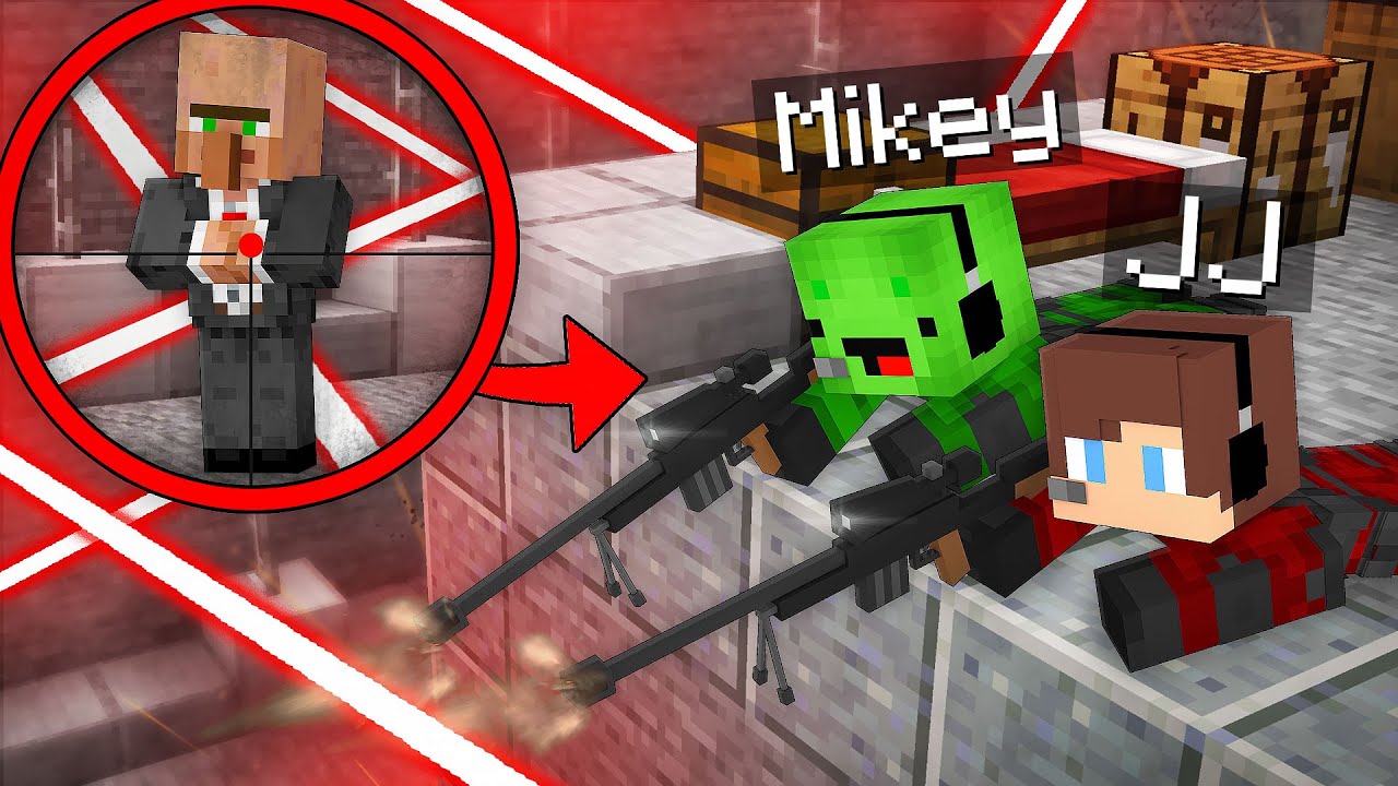 How Mikey and JJ Became Secret Spies in Minecraft (Maizen)
