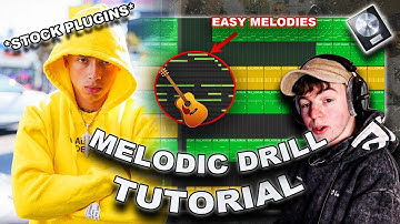 HOW TO MAKE MELODIC DRILL BEATS WITH STOCK LOGIC PRO X PLUGINS