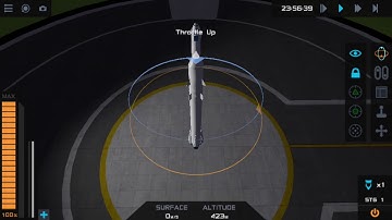 Simplerockets 2: Automated first stage landing