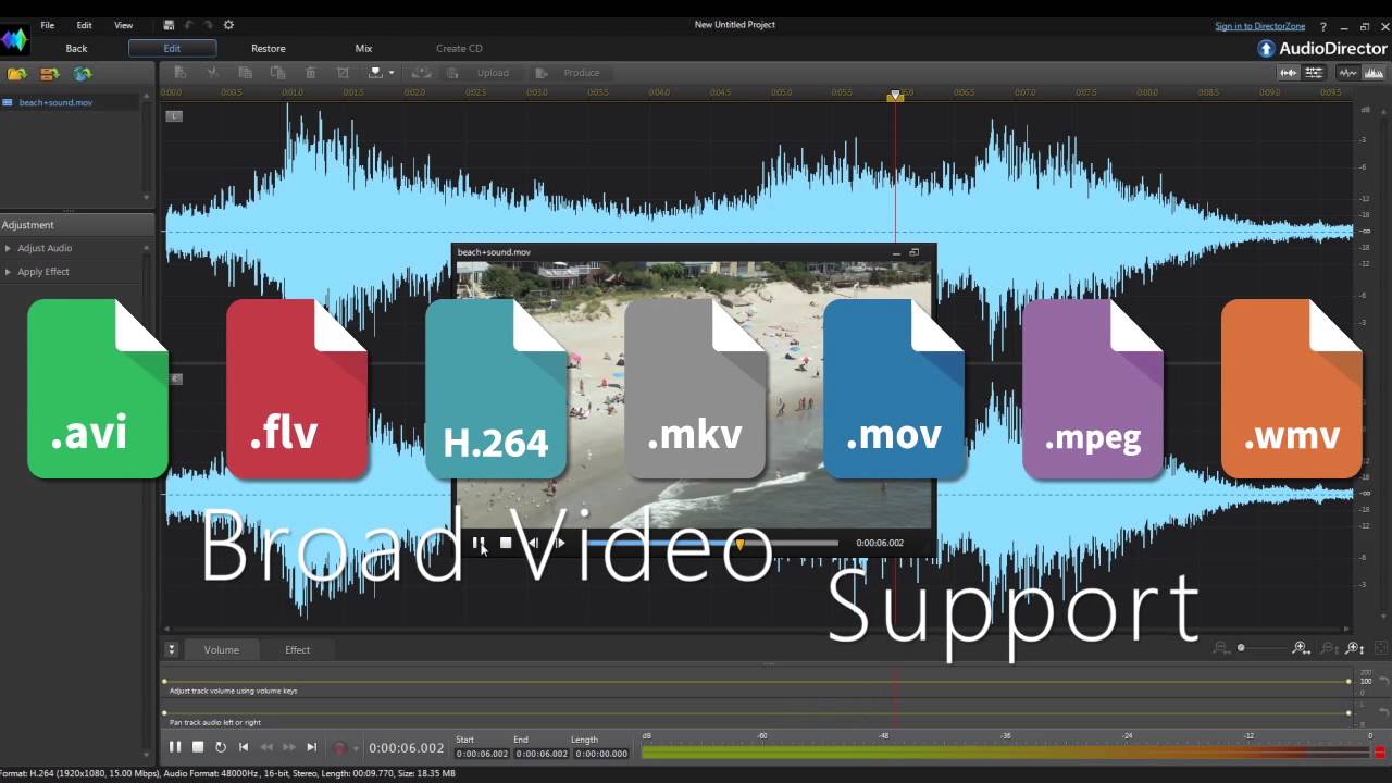 Introducing CyberLink AudioDirector 4