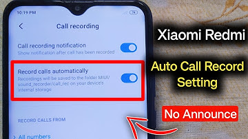 Redmi Auto Call Recording Setting  Redmi 8/ 8A / 8A Dual Mobile | Xiaomi Mi auto call Record Setting