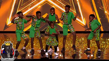 Ghetto Kids Bruno's First Golden Buzzer Full Performance | Britain's Got Talent 2023 Auditions WK 1