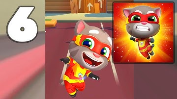 Talking Tom Hero Dash - Gameplay Walkthrough Part 6 (iOS, Android)