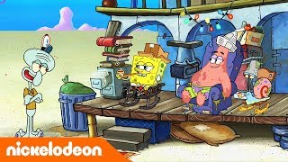 SpongeBob Schwammkopf | Obdachlos | Nickelodeon Deutschland Resimi