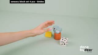 sensory block set | stimulates babies' senses | Done by Deer